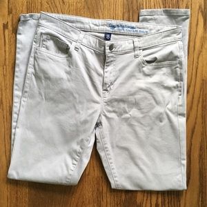 GAP Always Skinny Soft Grey Skinny Jean 10R